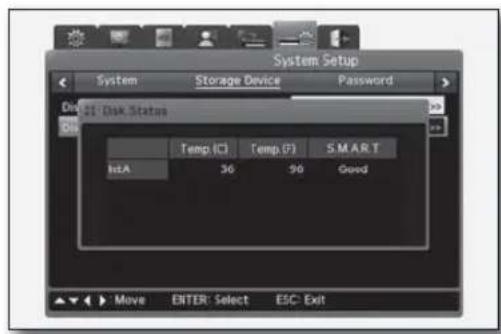 Hanwha SRD-480D - Disk Check - 2