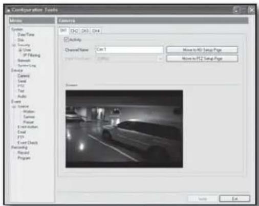 Hanwha SRD-480D - Channel Information - 1