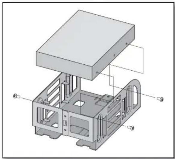 Hanwha SRD-480D - Installing the HDD - 3