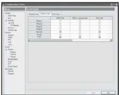 Hanwha SRD-480D - System Event - 1