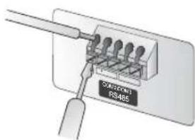 Hanwha SRD-480D - How to handle the wiring cables - 2