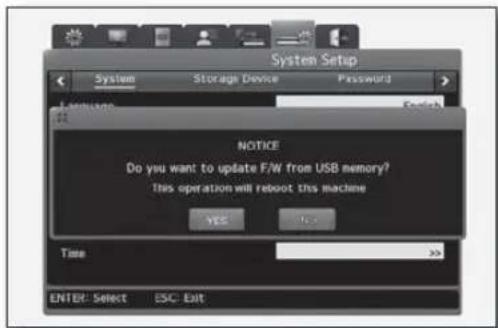 Hanwha SRD-480D - To update the software - 1