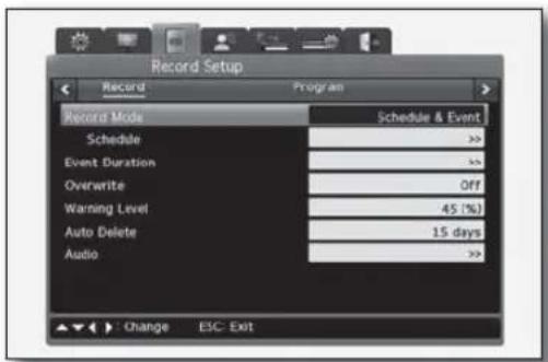 Hanwha SRD-480D - To make scheduled recoding - 1