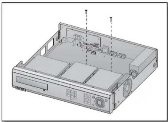 Hanwha SRD-480D - Installing the HDD - 5