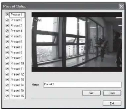 Hanwha SRD-480D - Preset Setting - 1