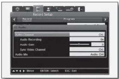 Hanwha SRD-480D - To configure the audio settings - 2
