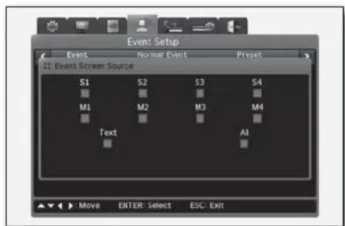 Hanwha SRD-480D - Event Setting - 2