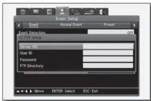 Hanwha SRD-480D - To synchronize the event via FTP - 2