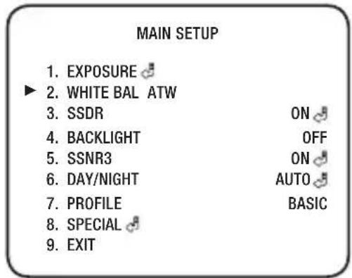 Hanwha SCD-6021 - WHIte BaL (WHIte BaLance) - 1