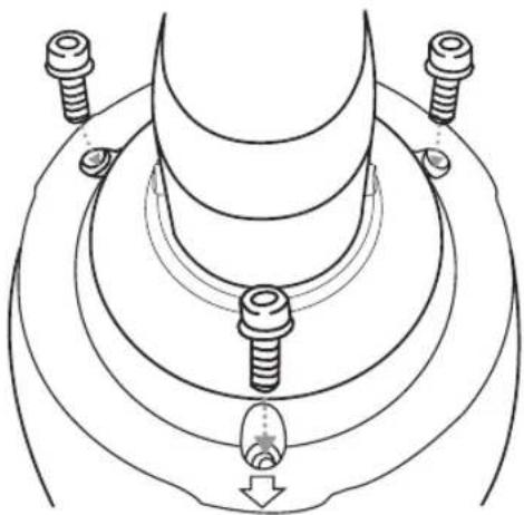 Hanwha SCP-2370RH - ◆ Fixing the installation base to the bracket - 7