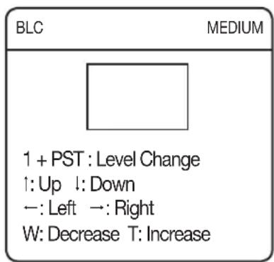 Hanwha SCP-2370RH - BLC Setting - 1