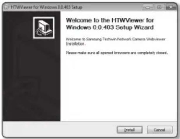 Hanwha SNV-8081R - INSTALLING WebViewer PLUGIN - 6