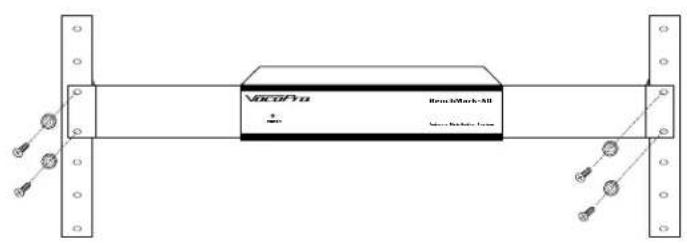 Vocopro Benchmark-Dual-HH - Installing the Receivers and Antenna Distributor into the Flight Case - 5