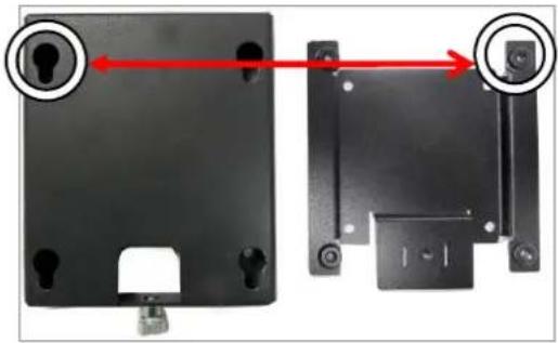 POS-X EVO-TM2B - 3-3 Wall Mount Kit - 5