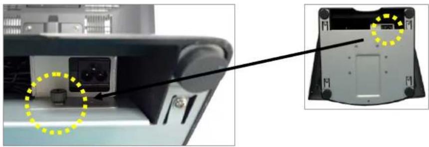 POS-X EVO-TM2B - 4-2 Replace the Power Adapter - 1