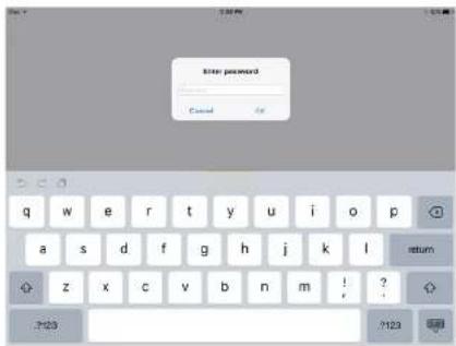Stop password Cancel Off