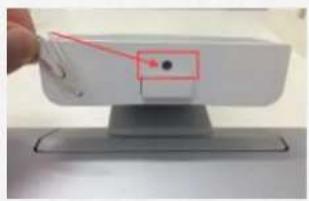 POS-X iSAPPOS 9A - Unlock Jacket from the Stand Manually - 2