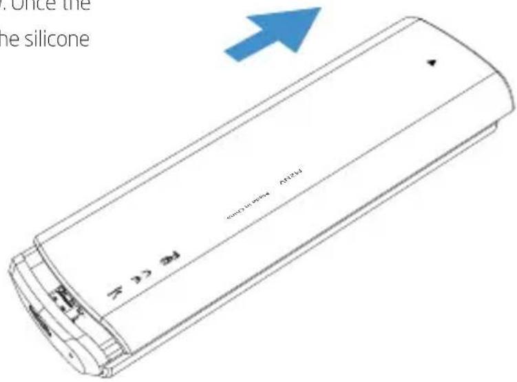 Xcellon M2NV - Installing the SSD Card - 1