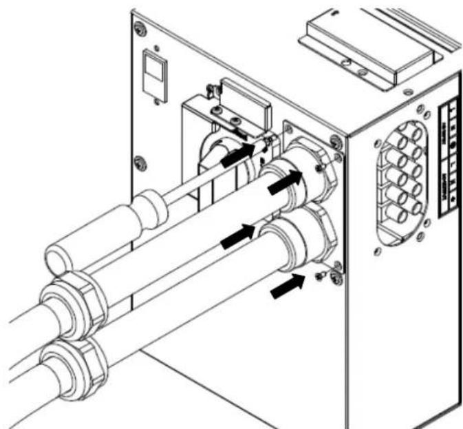 CyberPower Smart App Online OL8KRT3UHW - Step 2: Remove the terminal block cover - 3