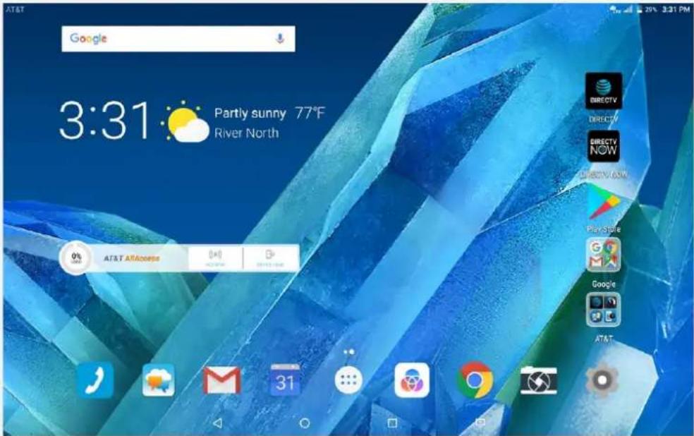 LENOVO Mototab 4 - Home screen - 1