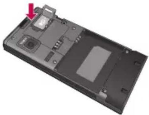 LG BL20V - 卸下电池盖,取出电池。 - 4
