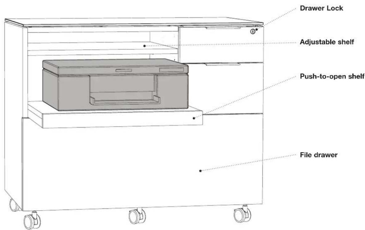 BDI Sigma 6917 - Step 5 - Adjustable Shelf - 2