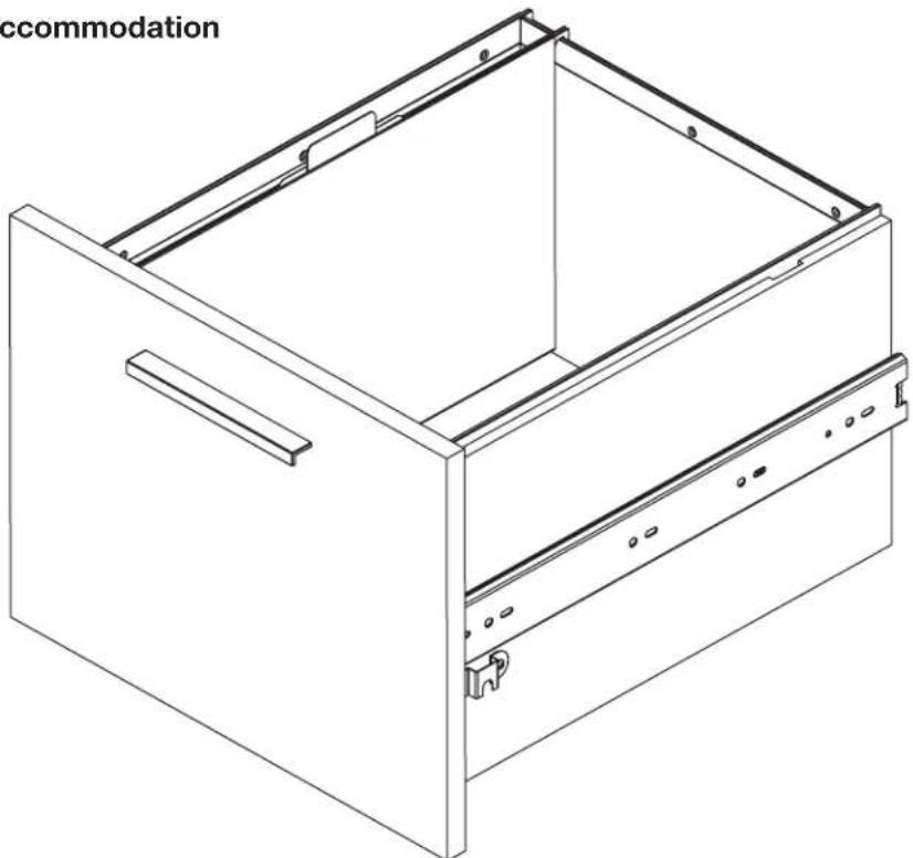 BDI Centro 6407 - Step 4 - File Bar Installation (Letter File) - 2