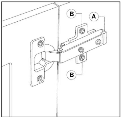 BDI Semblance 15031 - ADJUST DOOR HINGES (IF NEEDED) - 1