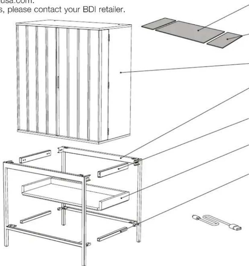 BDI Cosmo 5720 - Step 1 - 6
