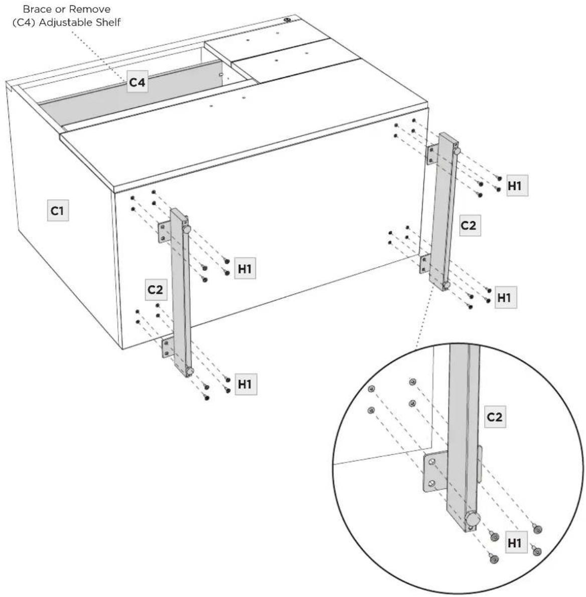 BDI Sequel 20 6117 - HARDWARE AND COMPONENTS - 10