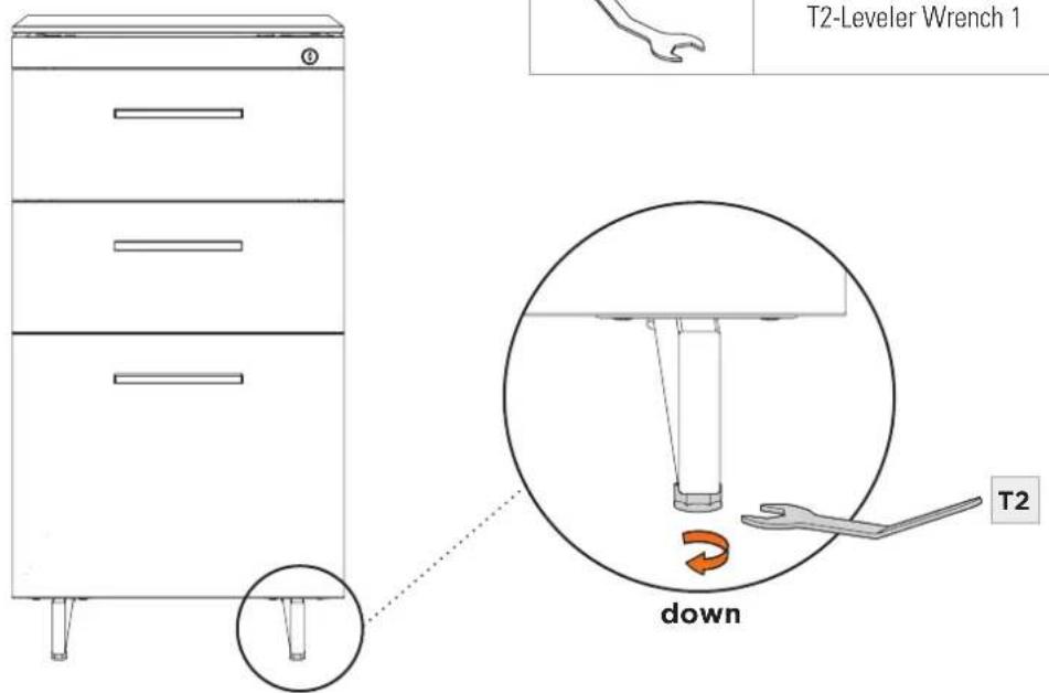 BDI Sequel 20 6114 - LEVEL CABINET - 1