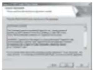 Scanned text of a formal notice or announcement with redacted sections and a partial view of the official's notice.
