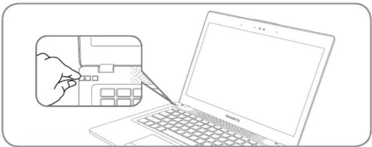 GIGABYTE U2442N - Using GIGABYTE Notebook for the First Time - 2