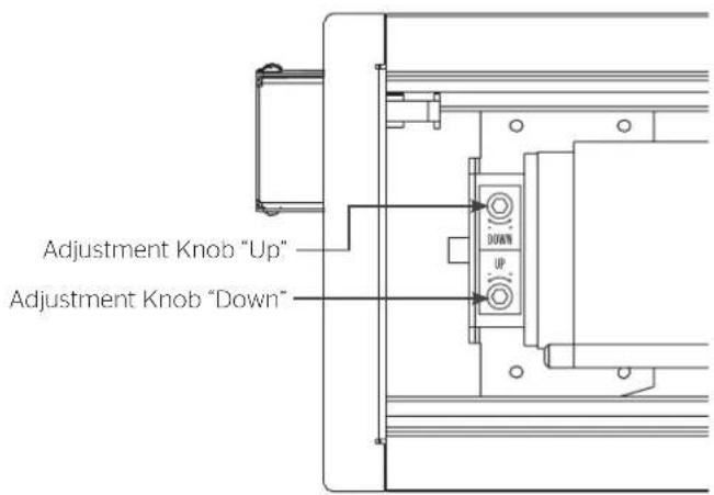 DA-LITE ViewShare Advantage Retrofit 25055 - Up Limit Adjustment - Too Far Out of Case - 1