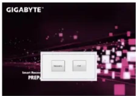 GIGABYTE Q2756F - Windows 7 Recovery Guide - 1