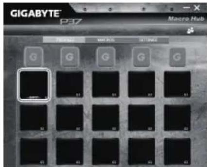 GIGABYTE P37W v4 - Using Macro Hub - 2