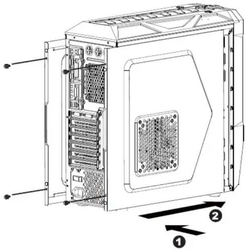Rosewill Galaxy - Closing Chassis - 1