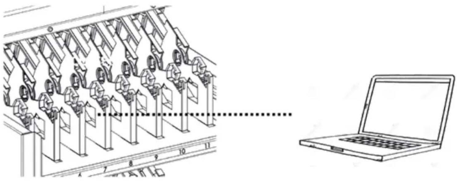 V7 CHGCT36I-1N - Put devices inside the slots - 1