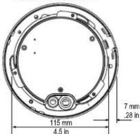 7 mm .28 in 115 mm 4,5 in