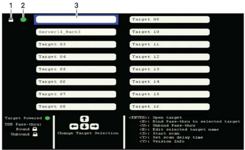 Avocent AV116 - Using the On-Screen Display - 1