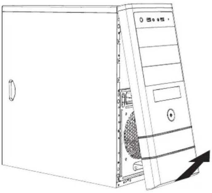 Rosewill FB-04 - Installing External 5.25"/3.5" Device - 1
