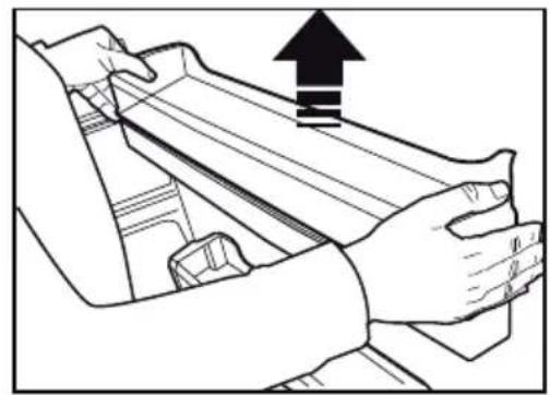 BEKO CFG3691DVW - Filling the water dispenser's tank - 6