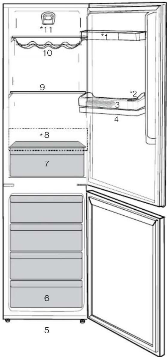 BEKO CFG3691DVW - Your refrigerator - 1