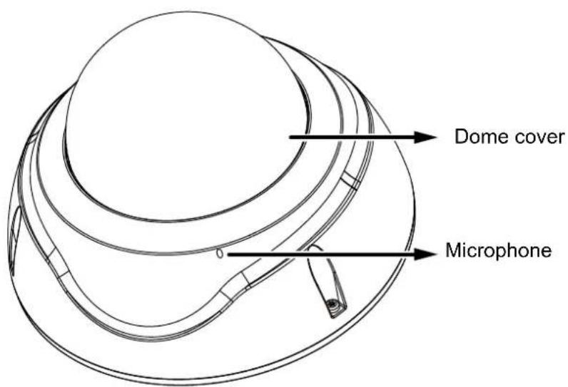 Dome cover Microphone