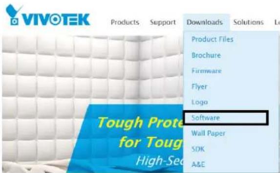 VIVOTEK Products Support Downloads Solutions L Product Files Brochure Firmware Flyer Logo Software Wall Paper SDK A&E Tough Prote for Tough High-Seq