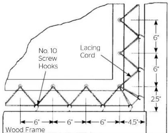 DA-LITE Lace And Grommet 81326 - Suggested Methods Of Installation - 5