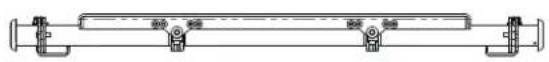 Chief Medium Fusion MSM3095 - DIMENSIONS - 1