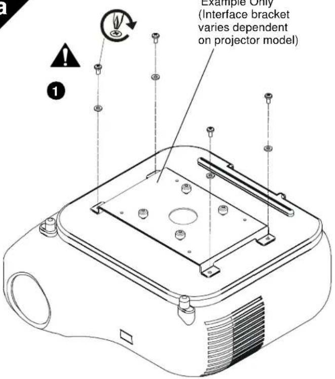 Chief Mini RPA Elite RSMA339 - Install Interface Bracket - 1