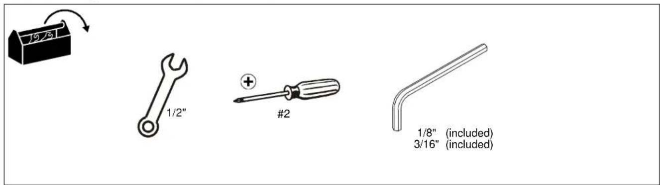 Chief Kontour KRA227SXRH - DIMENSIONS - 3