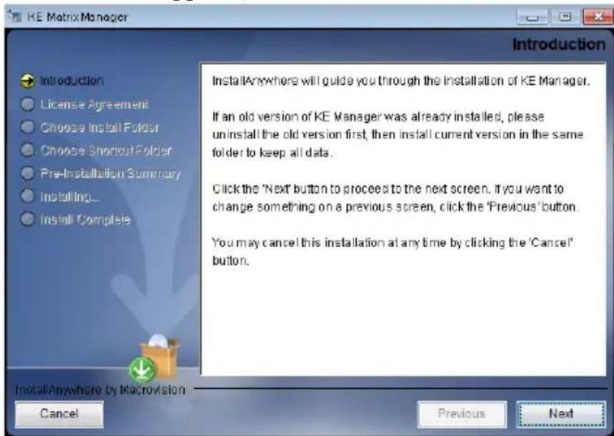 ATEN KE8952R-AX - KE Matrix Manager Software Install - 1